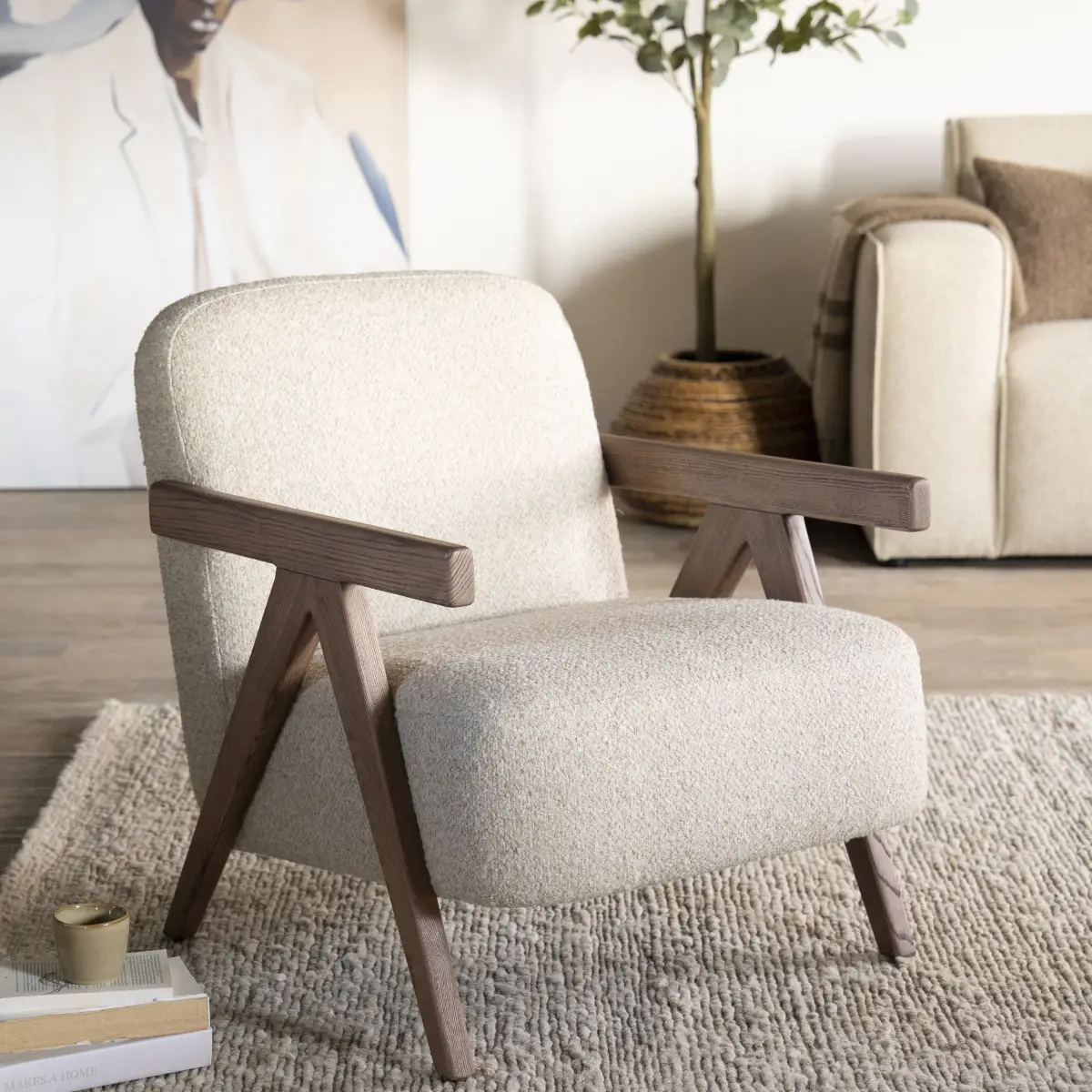 Francis Armchair - beige Flou