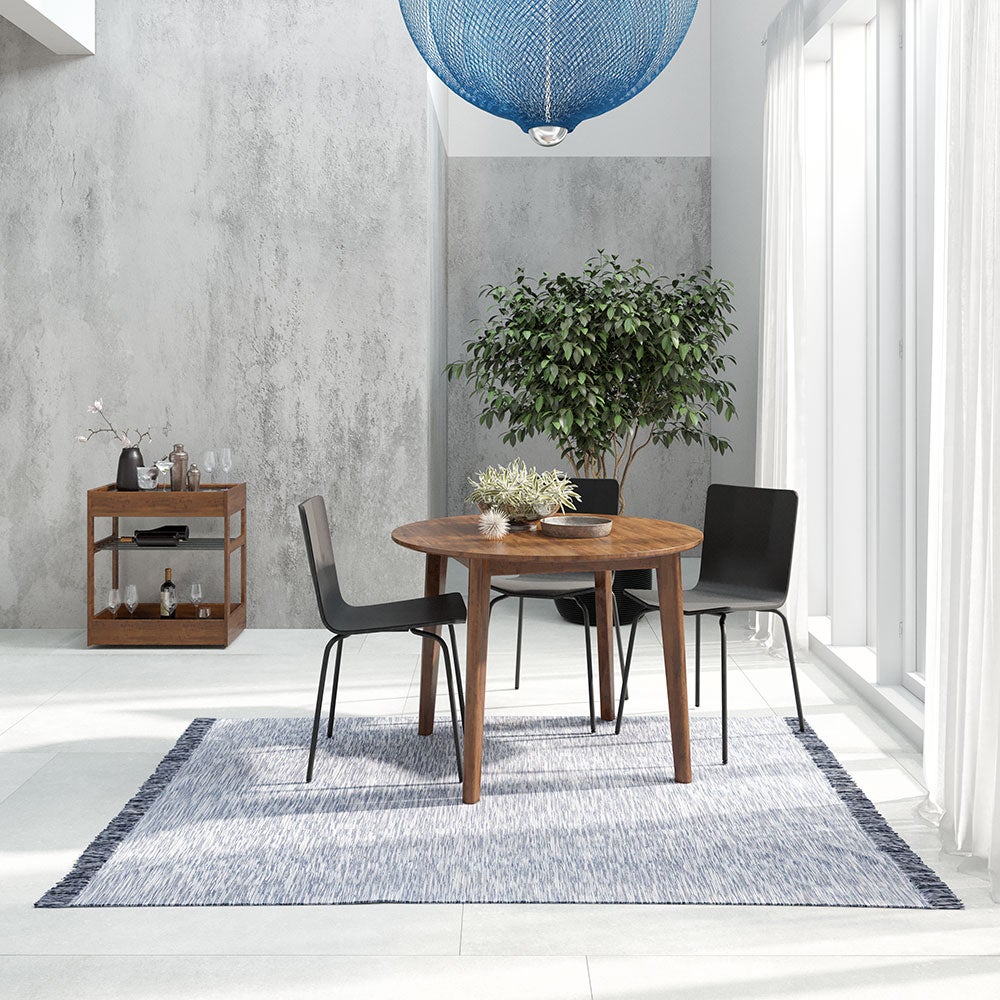 Sm120 Table Black Oak Lacquer 102X74cm