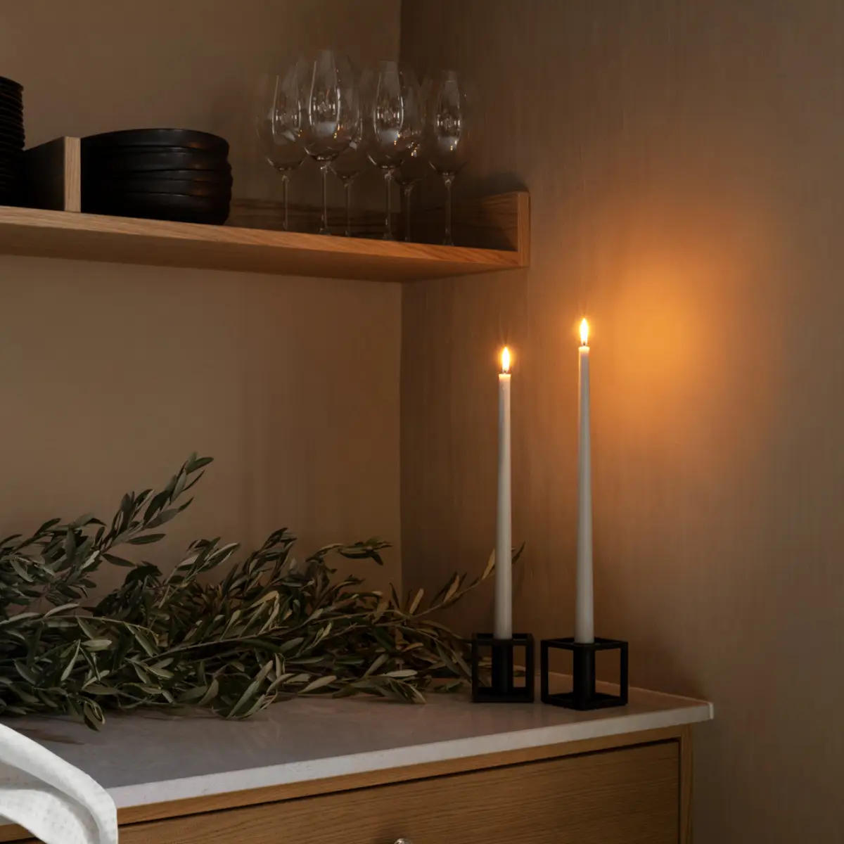 Kubus Candleholder Kubus 1 - White