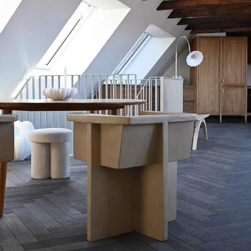 Brutus Dining Chair - Sand