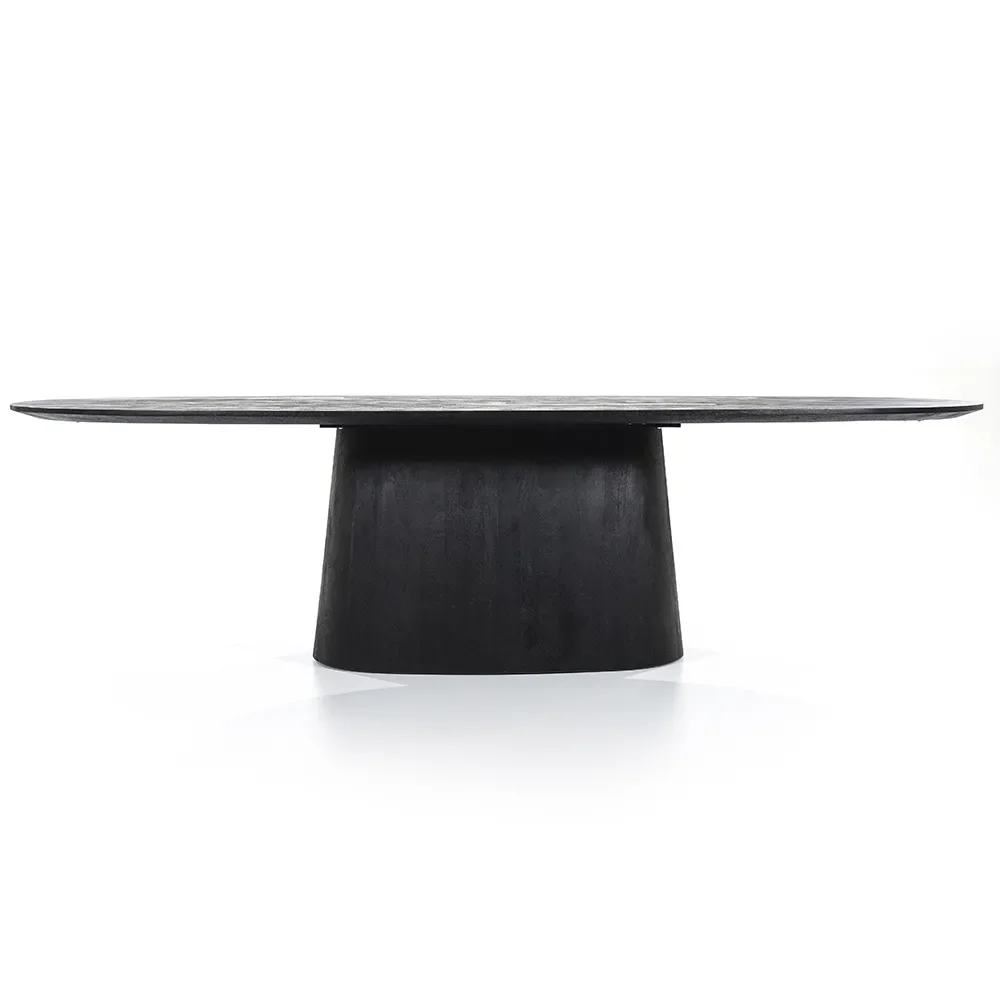 Aron Dining table 300x110 - black