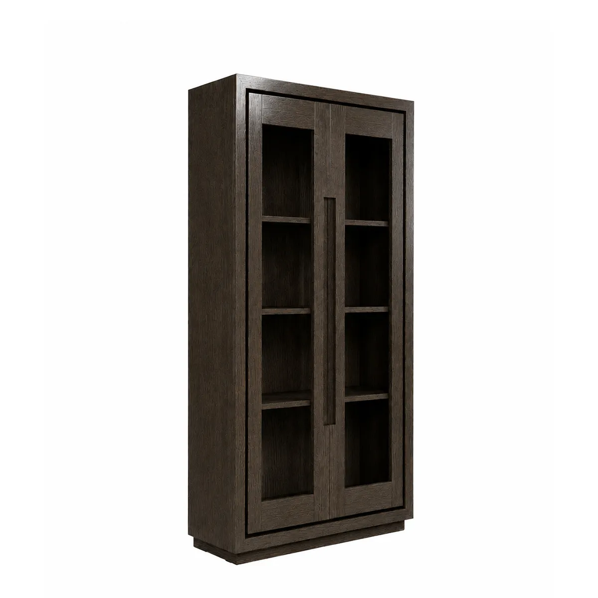 Display Cabinet Hunter in Oak US brown