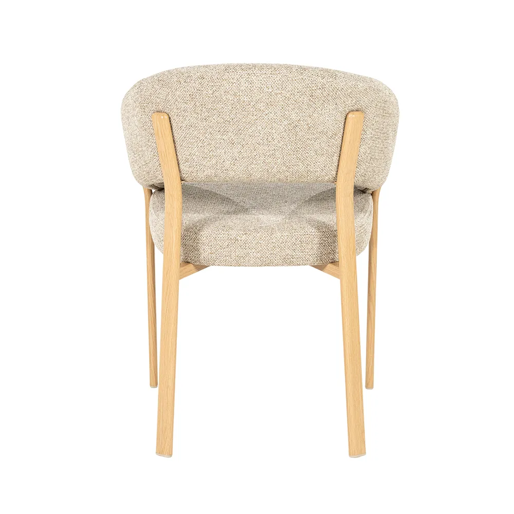 Dining Chair Sedia Natural with armrest