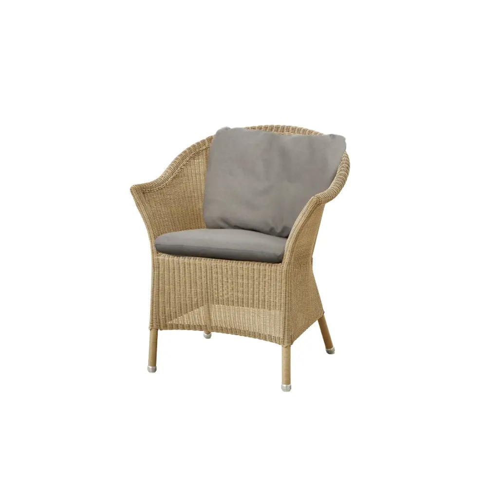 Derby/Lansing chair/sofa back cushion Taupe, Natté
