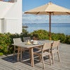 Ballare Dining Table 90x196-296 cm Teak