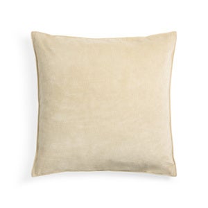 Velvet Cushion cover Sand 50x50 cm