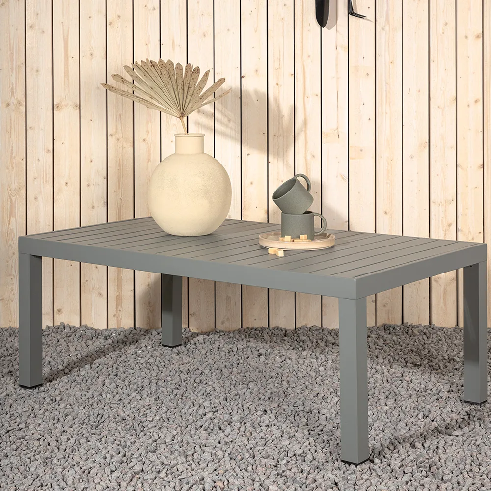 Copacabana coffee table 120x70 cm Khaki