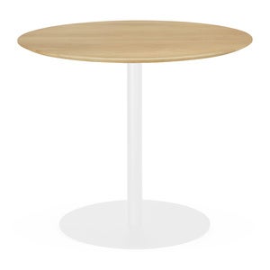  Blend Dining Table Top Lacquered Oak Ø90 cm