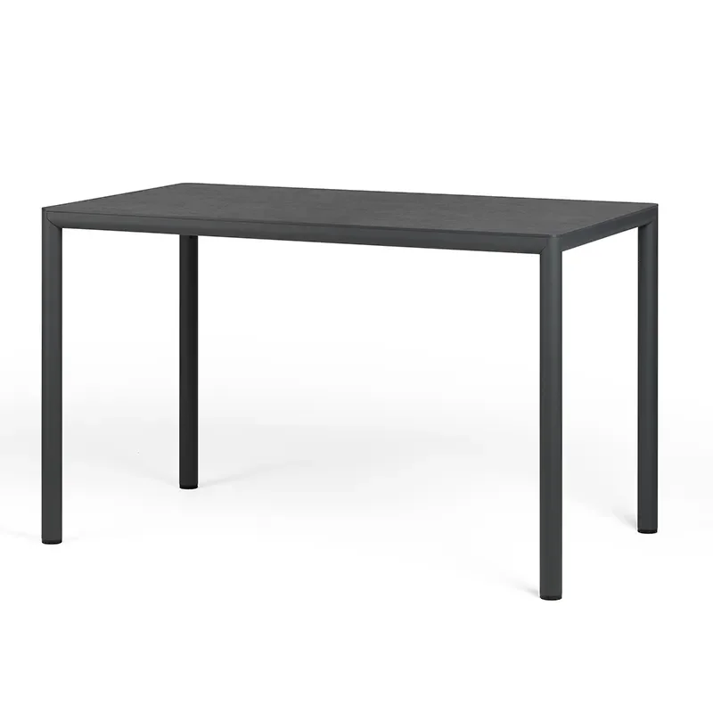 Piave table 70x120 cm Antracite - Antracite 