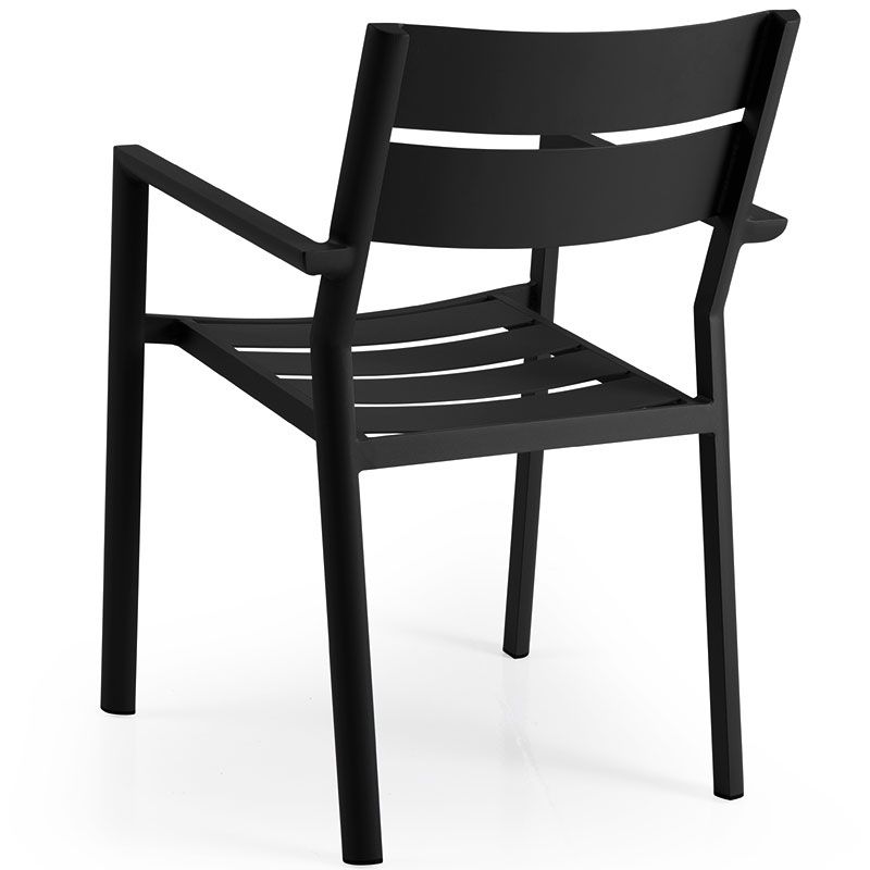 Delia armchair black 