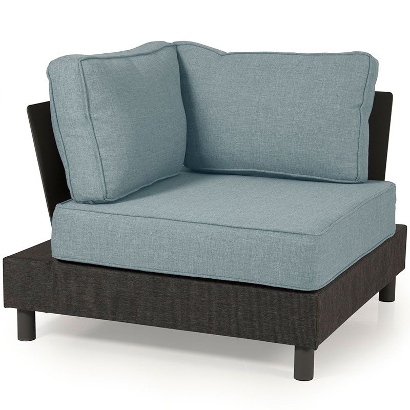 Battleford corner seat grey incl. cushions