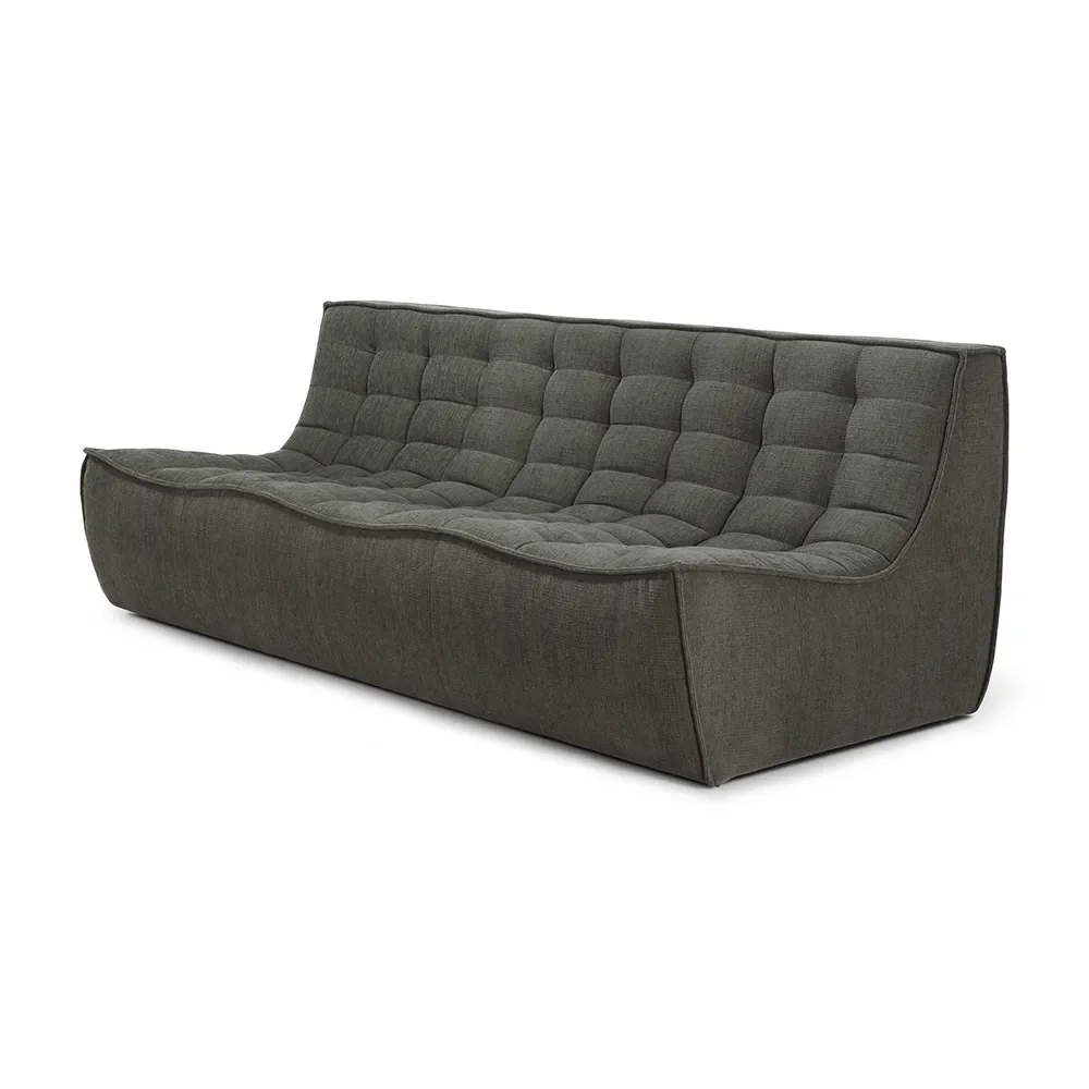 N701 3-seater sofa Moss