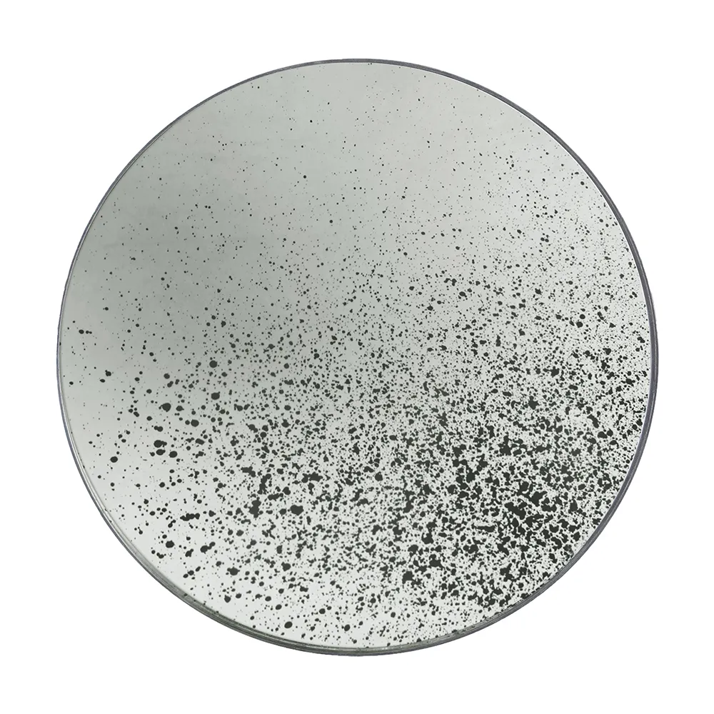 Aged mirror Ø62 cm Clear 