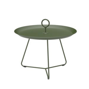 EYELET side table Ø57.5 olive green