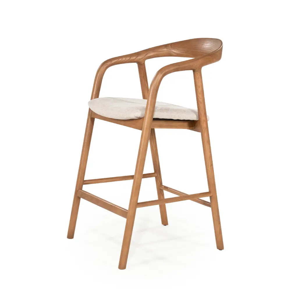 Rayven Bar chair - light brown