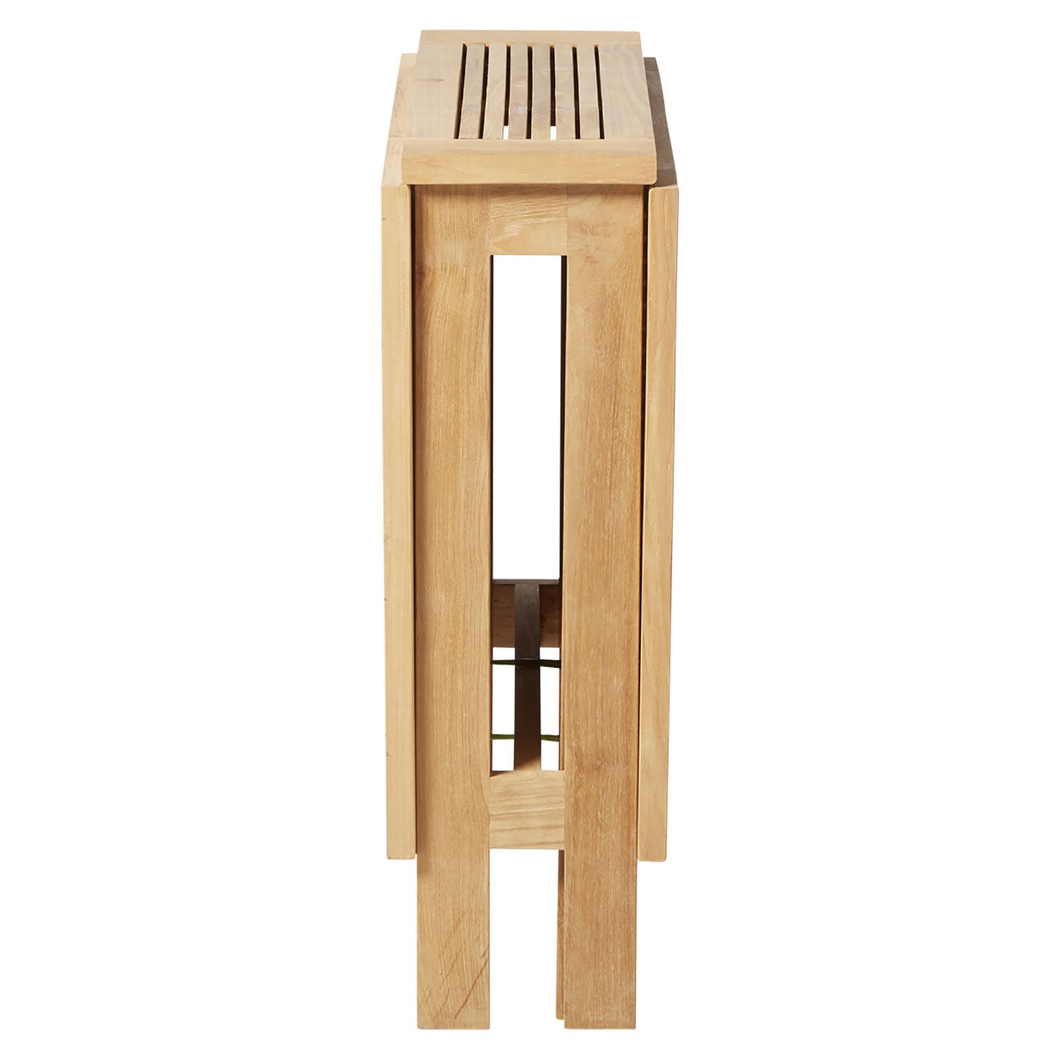 Butterfly balcony table 65x130 cm teak