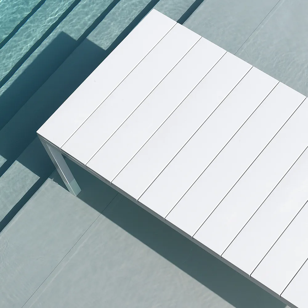 Rio Dining table 140/210x85 cm White