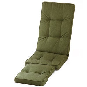 Lobby deck chair cushion green