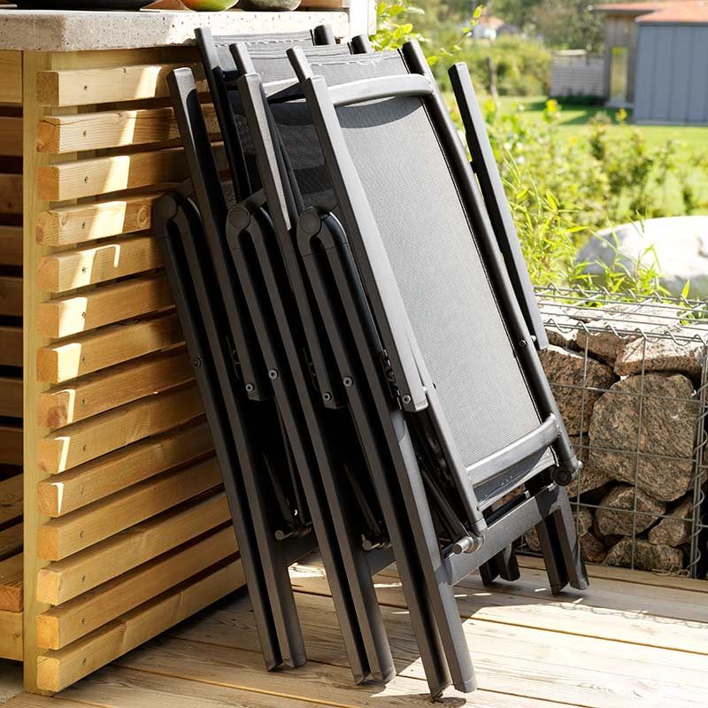 Rana armchair black / black