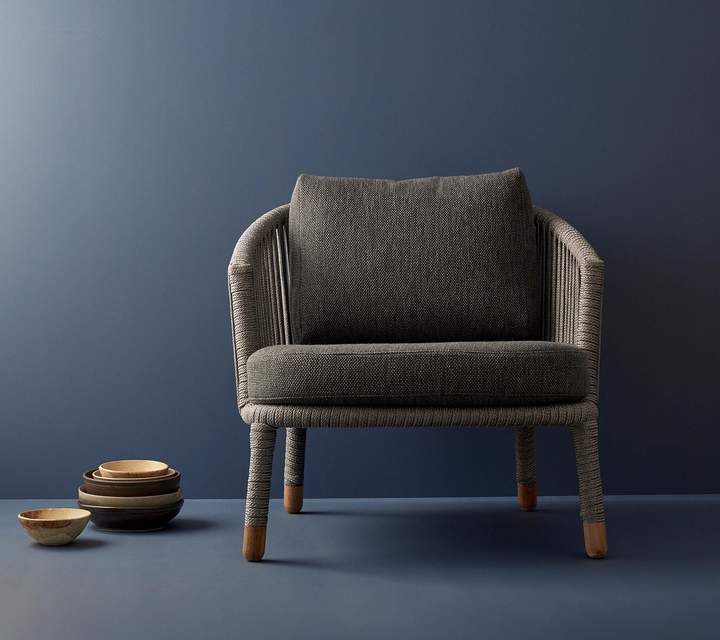 Moments Lounge Armchair Grey