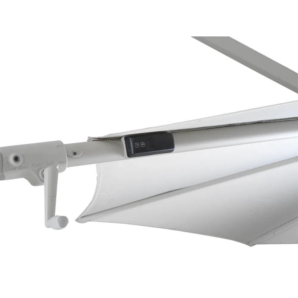 Cilento parasol 350 cm Light Grey / Khaki