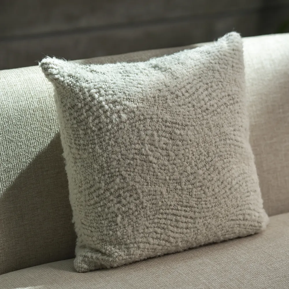 Cushion Cover Wave 50x50 cm Off-white