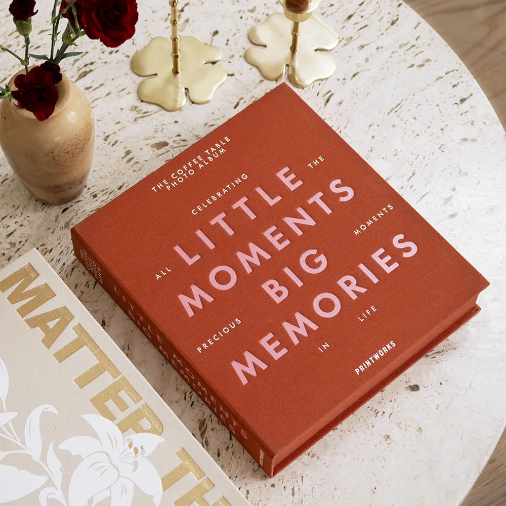 Photo Album - Little Moments Big Memories, Orange
