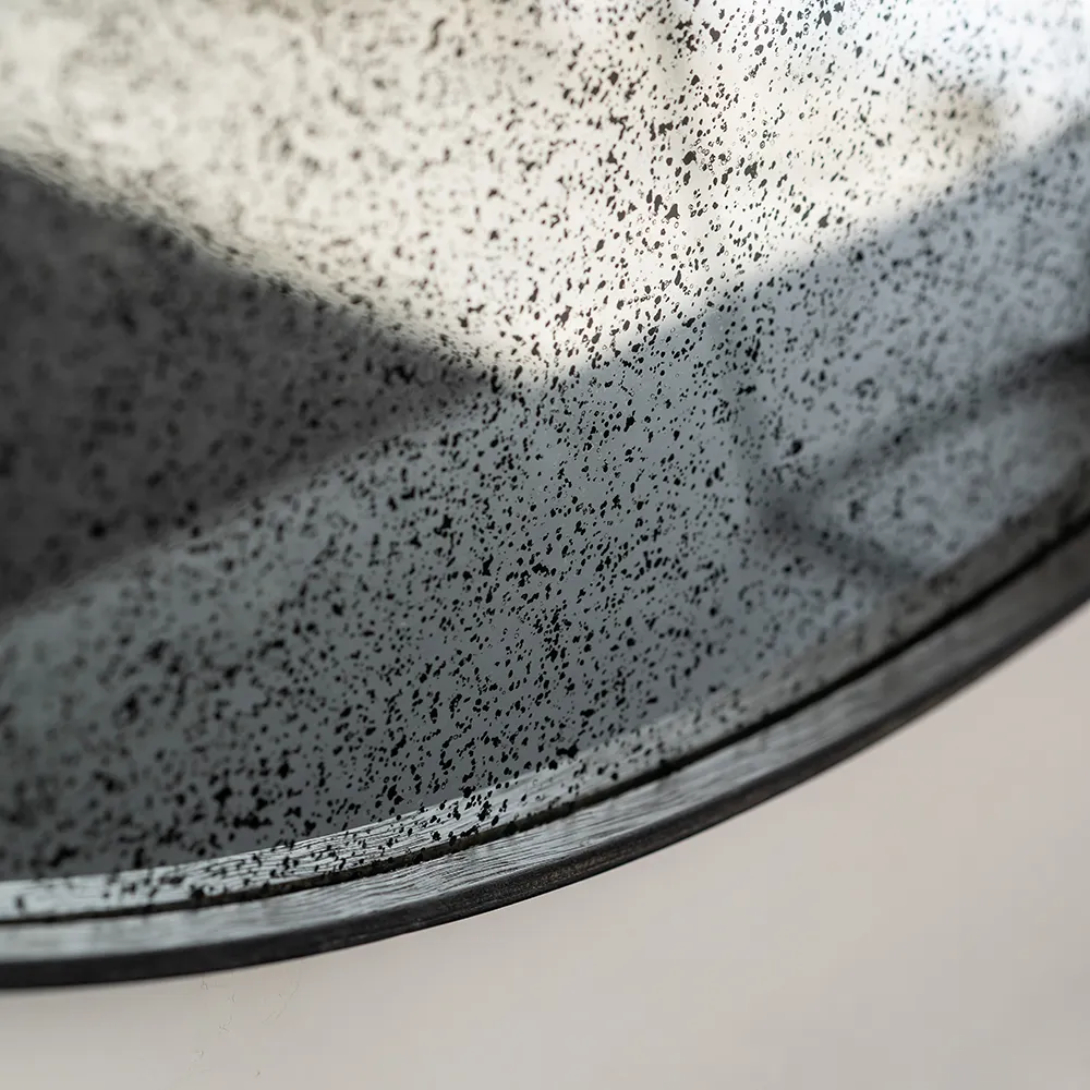 Aged mirror Ø62 cm Clear 