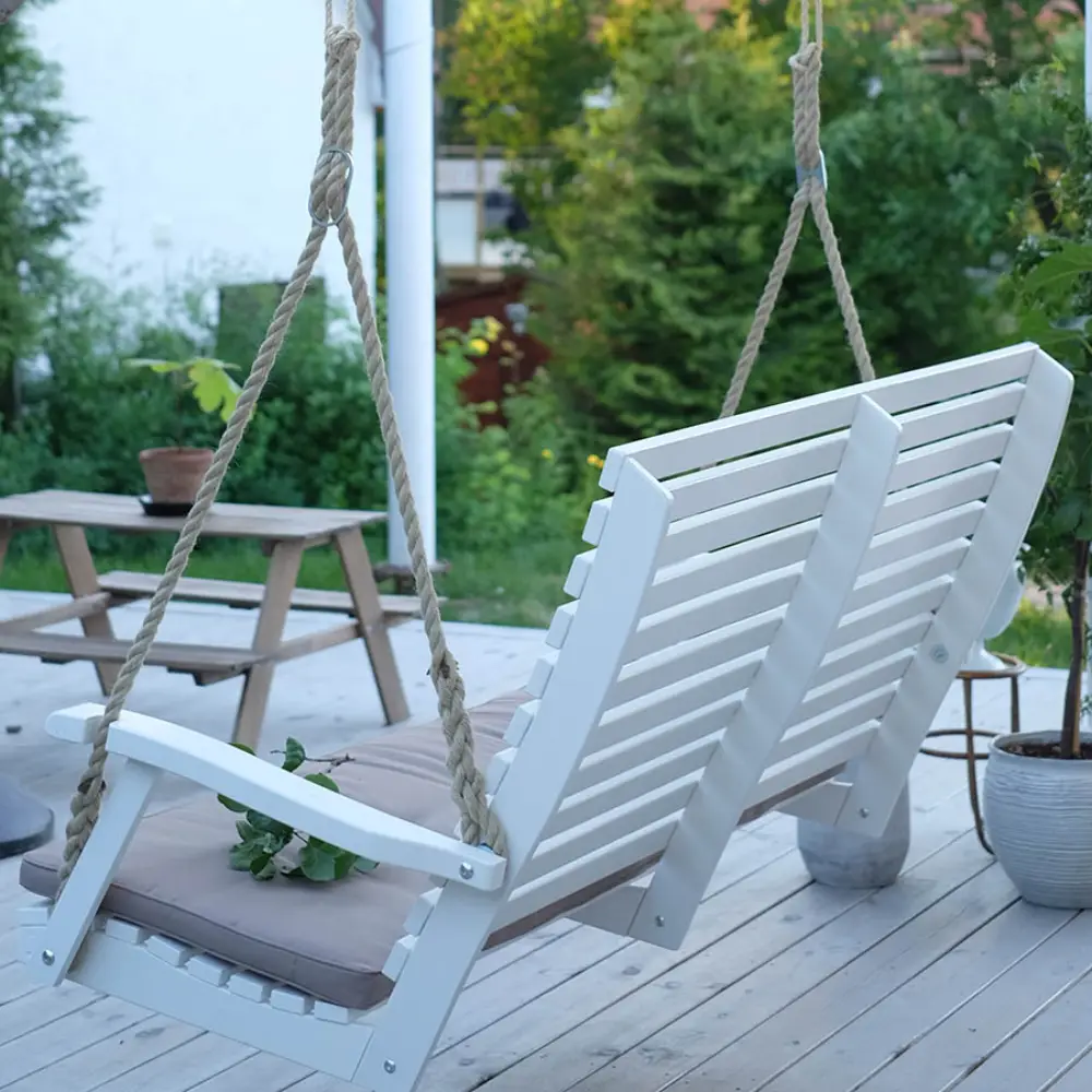Marstrand Porch Swing Seat White