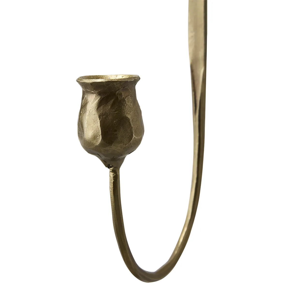 Wall Candle Holder Francis L Brass H57 cm