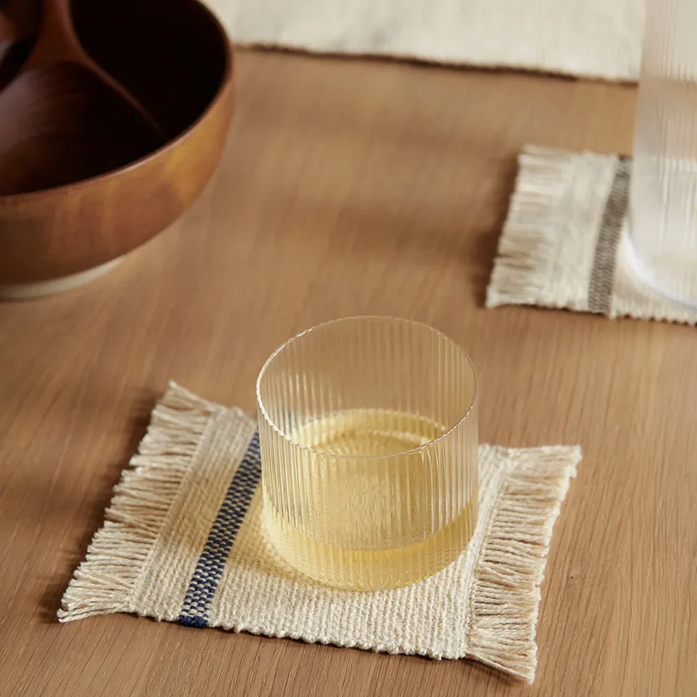 Ripple Low Glasses - Set of 4 - Clear