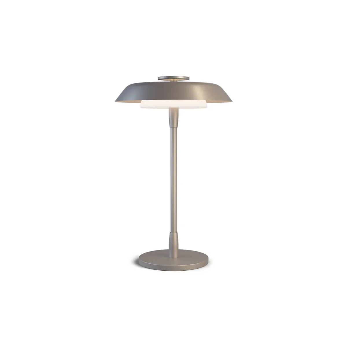 Horisont table lamp H47.5 cm metal metallic champagne