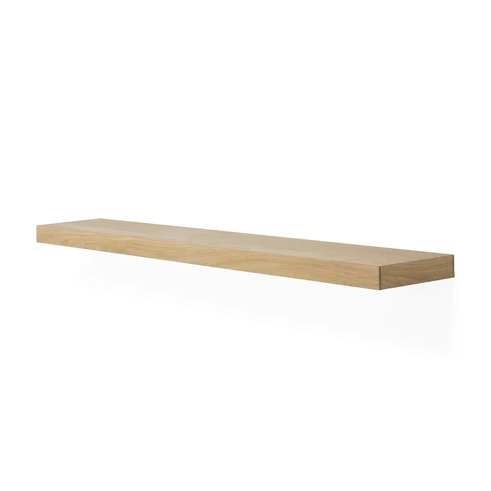  Wall shelf oak 140x22 cm