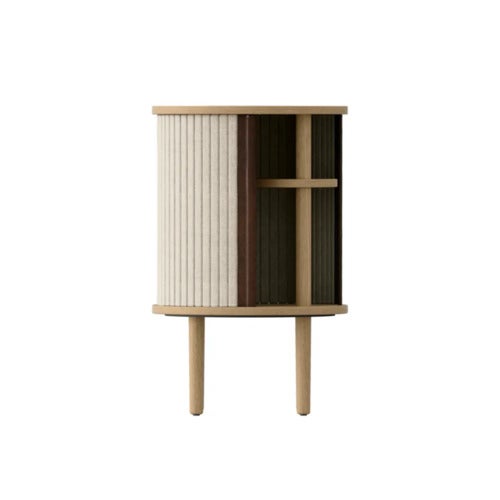 Audacious Side Table Oak/White Sands