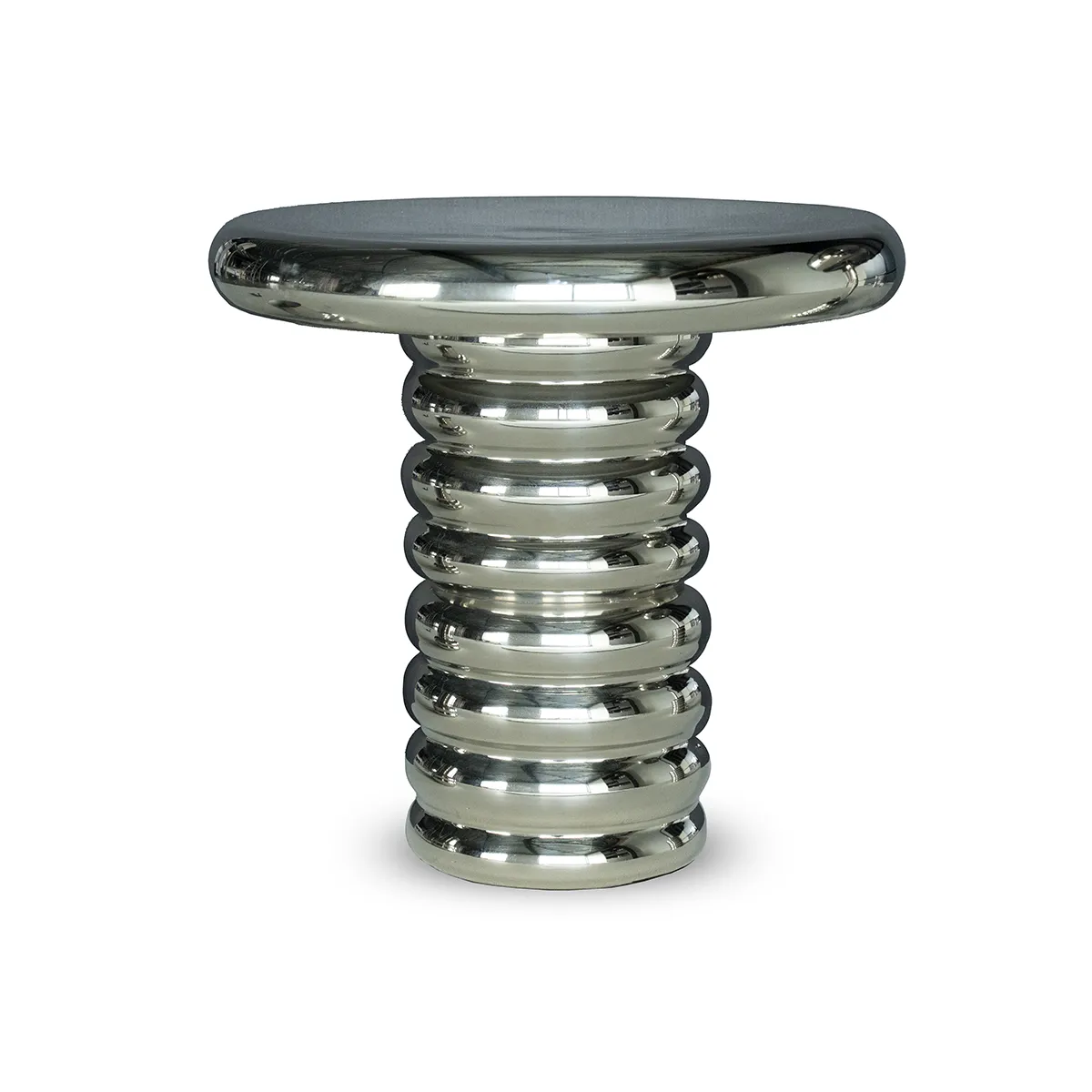 Side Table Chromeo Chrome Ø 41 cm