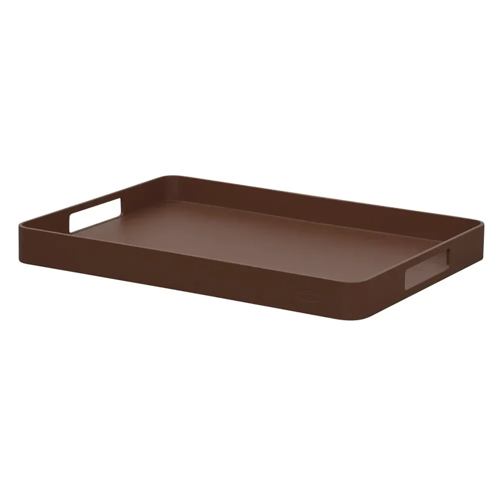 Club tray 35x48 cm Desert red