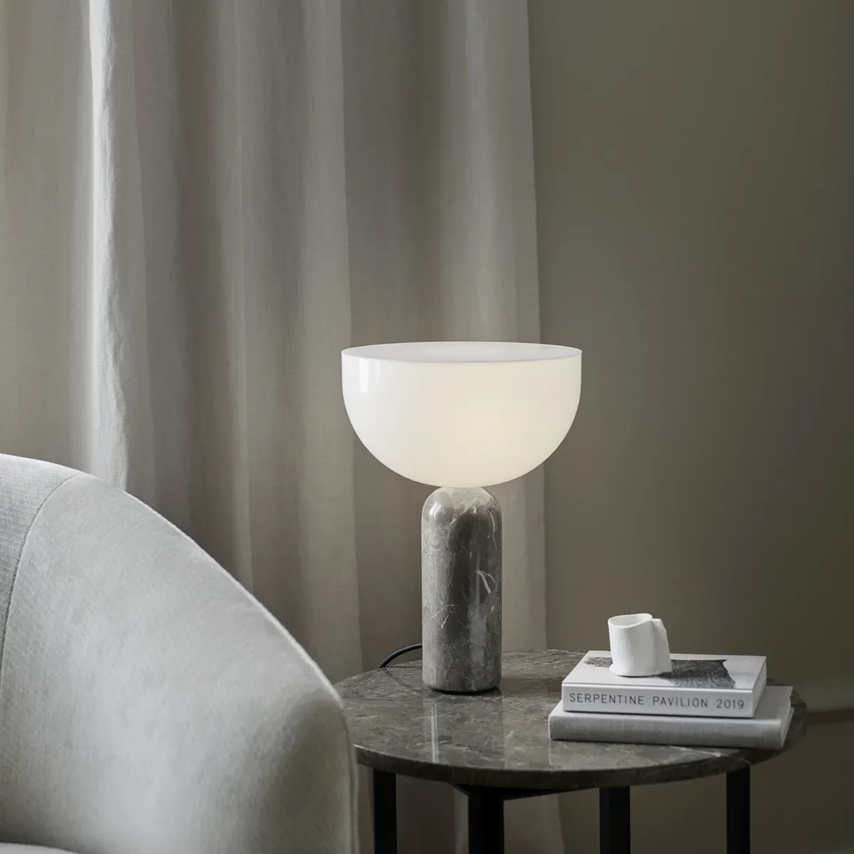 Kizu Table Lamp Small Gris du Marais EU