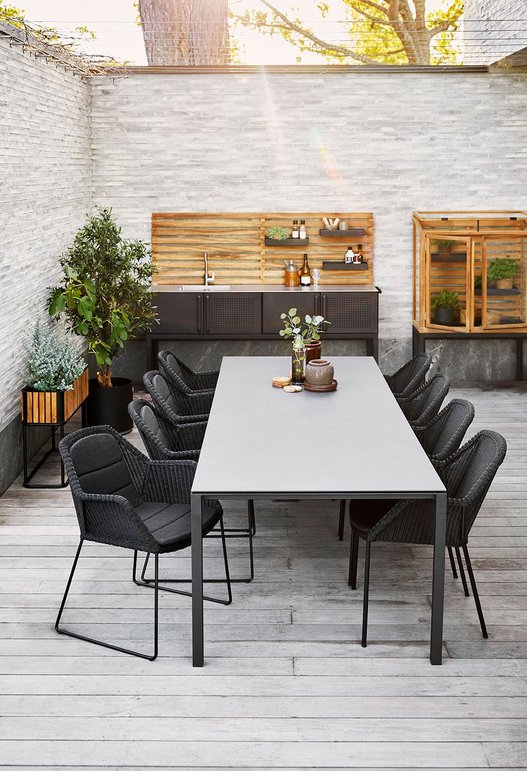 Pure Dining Table 100X280 cm