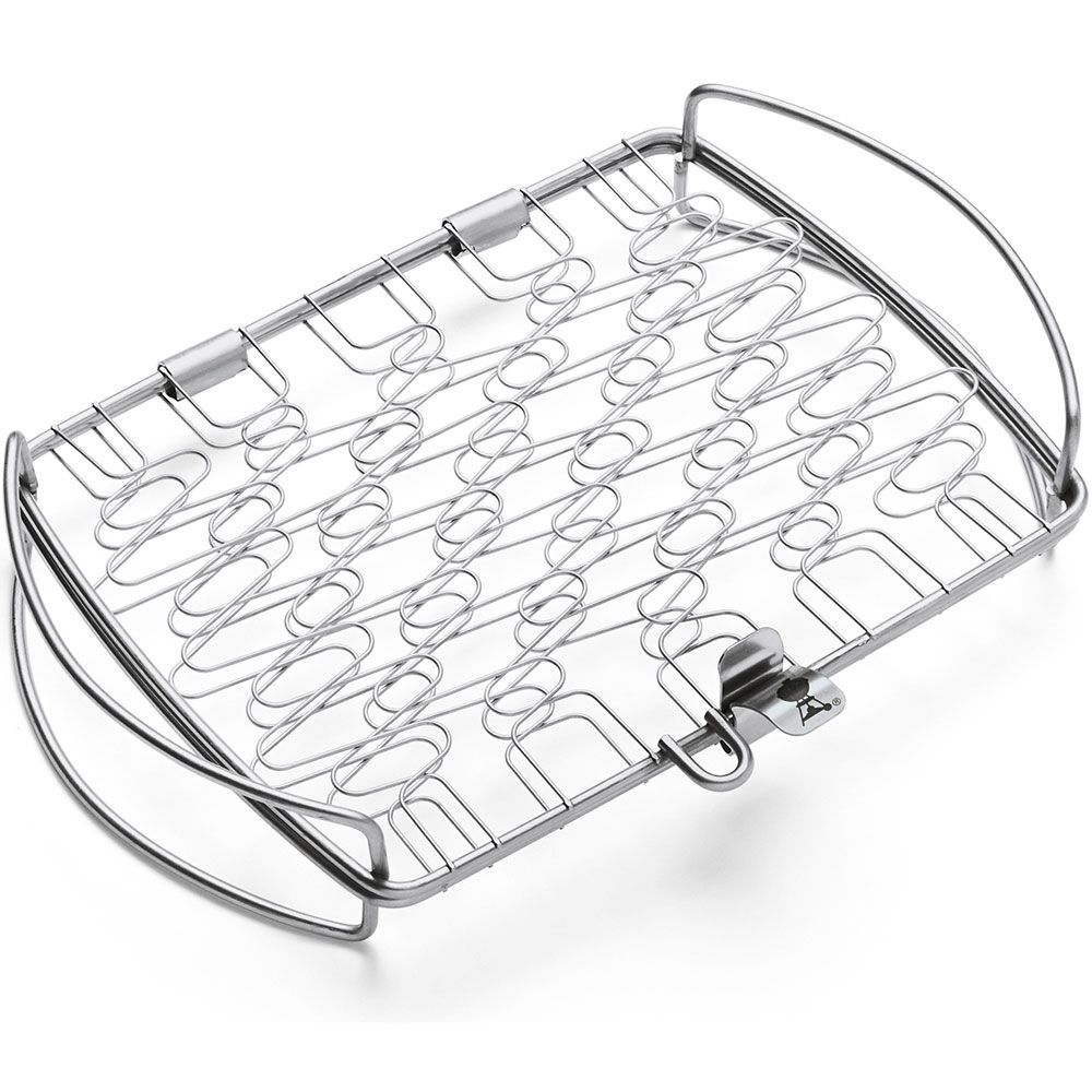 Grill basket/grill holster small for fish steel