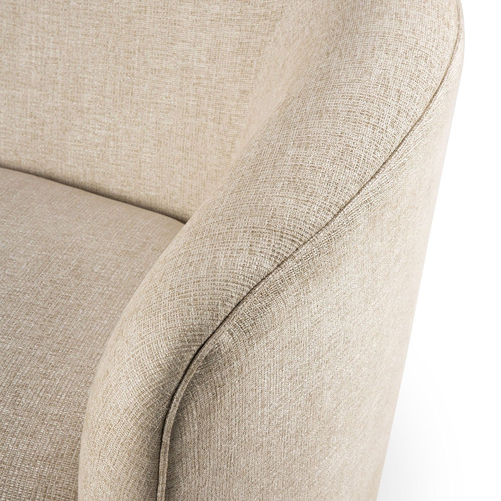 Ellipse 3-seater sofa Oatmeal