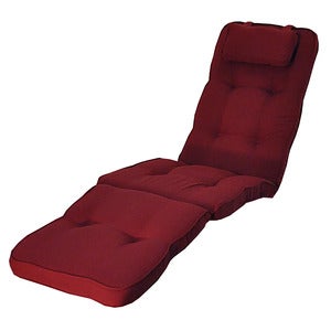 Woodline Deck Chair Cushion 43 Bordeaux