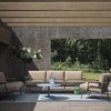 Settle 3-seater sofa Ribbed Weave 5/Taupe 