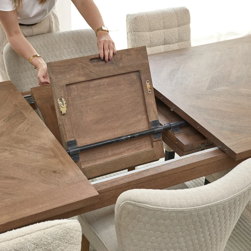 Bodie Hill Dining Table Extendable 310/265/220x100 cm