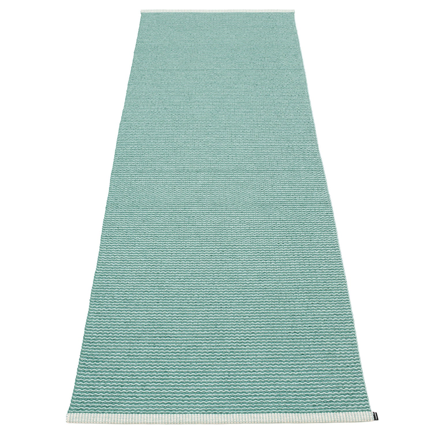 Mono Carpet 85x260 cm jade / pale turquoise