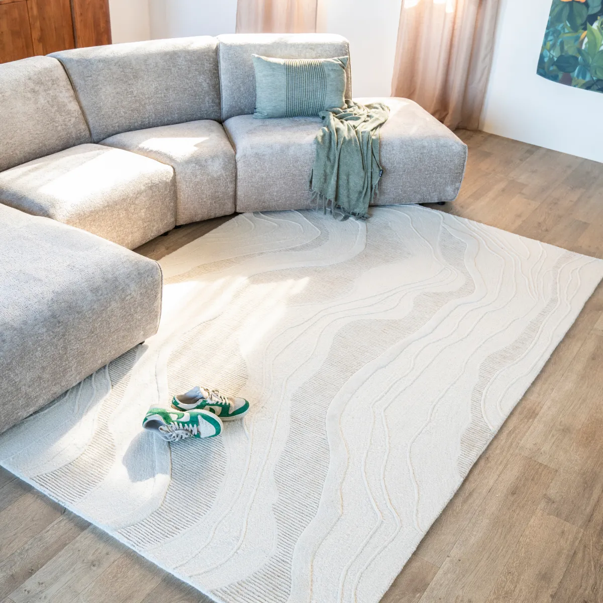 Rug Soil 160x230 cm Off-White