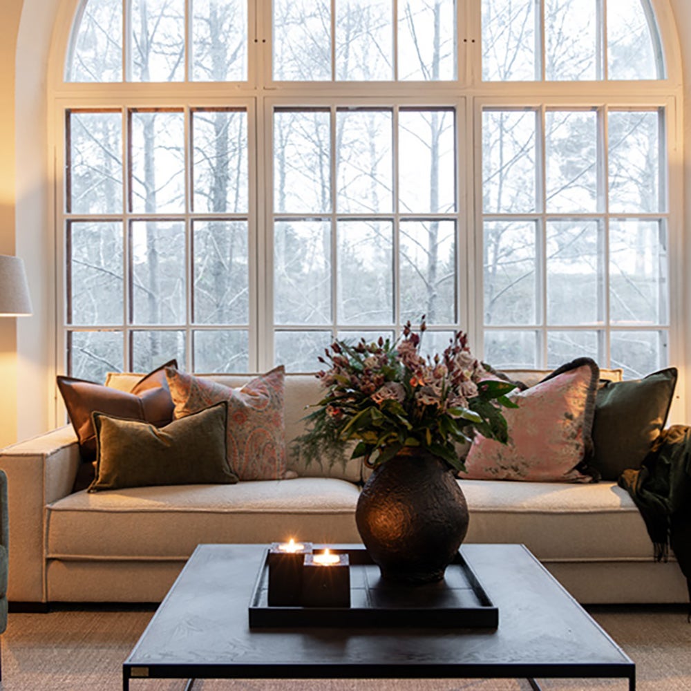 BELLE ROSE cushion cover -  60x40