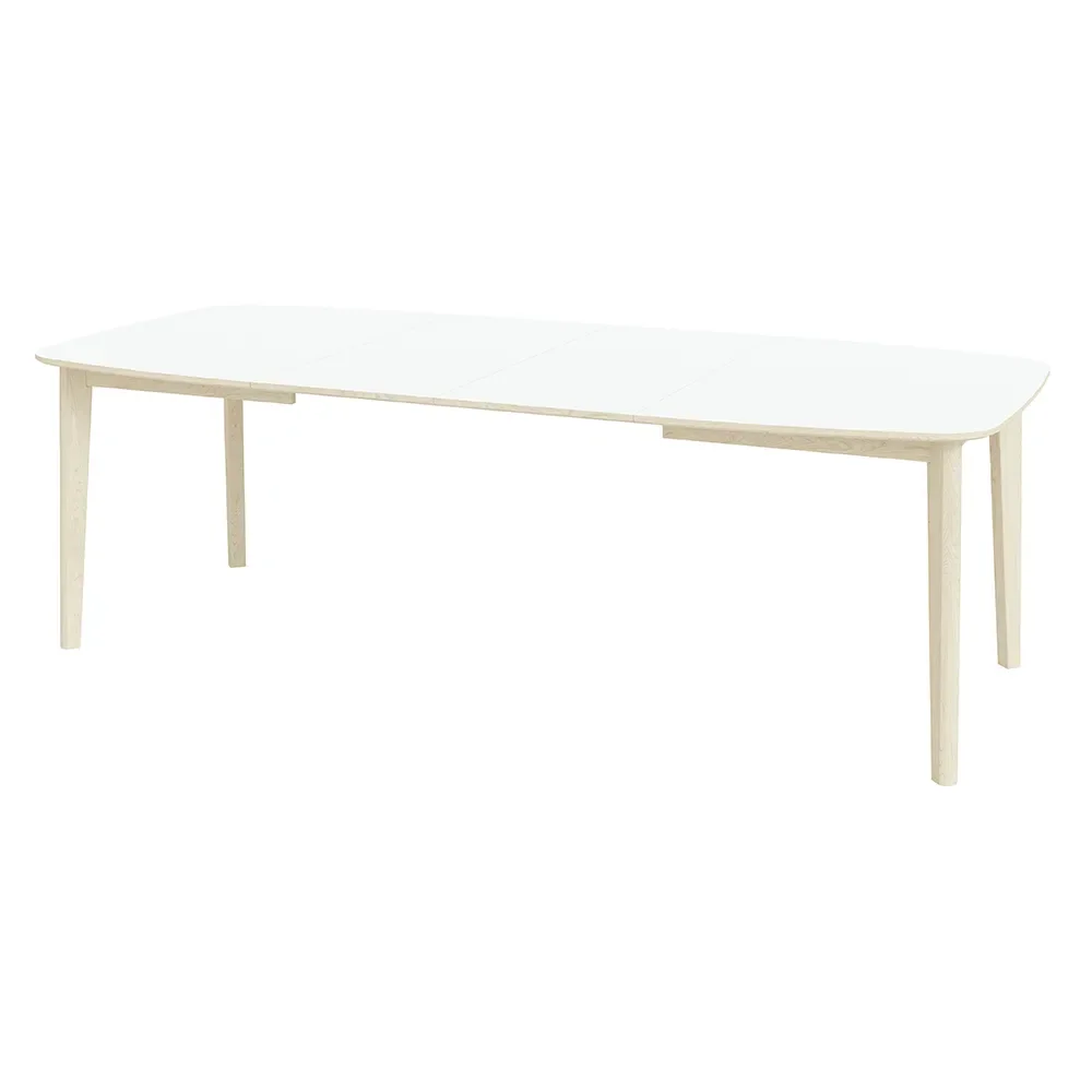Sm118 Table Oak White Oil/White Laminate