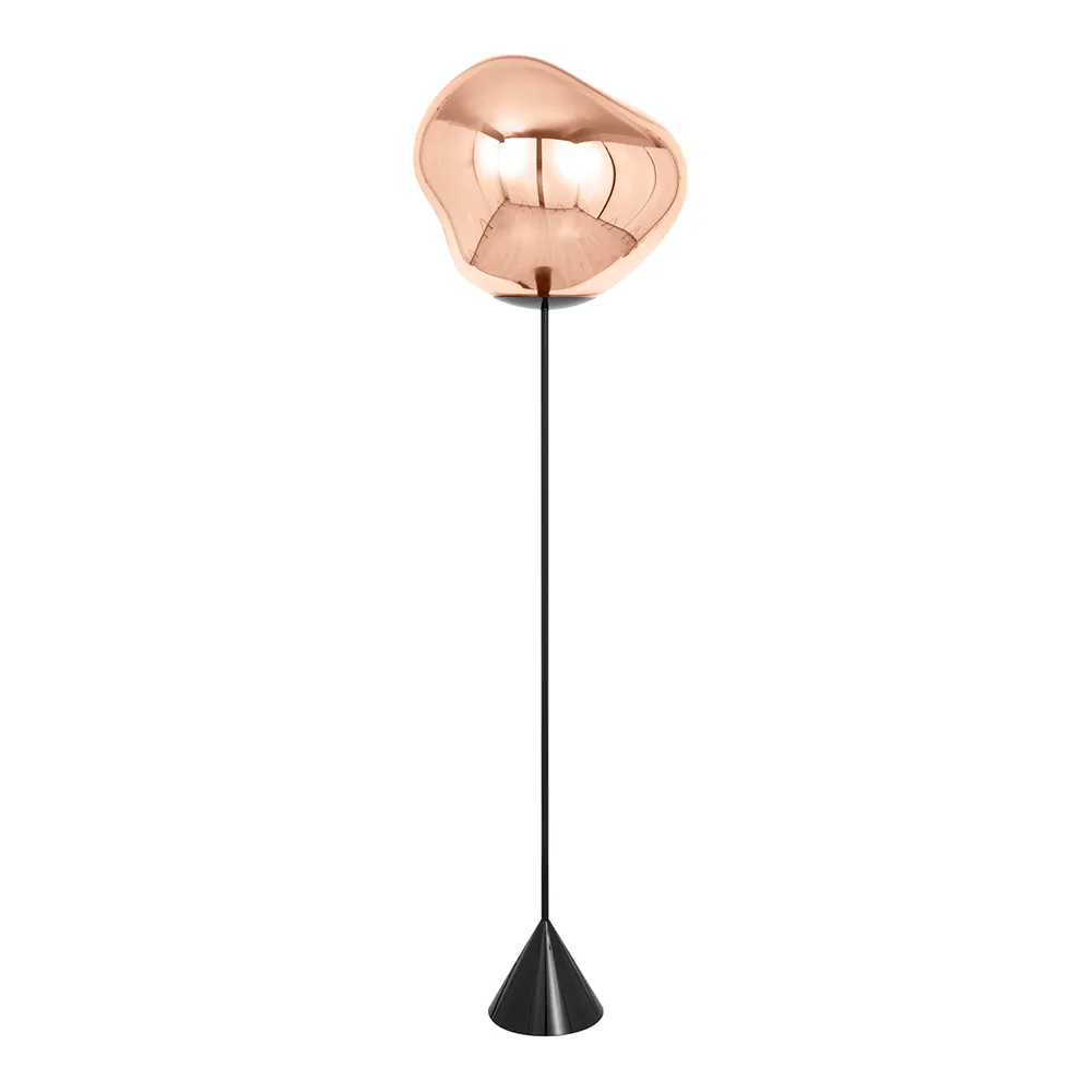 Melt Cone Slim Floor lamp Copper LED