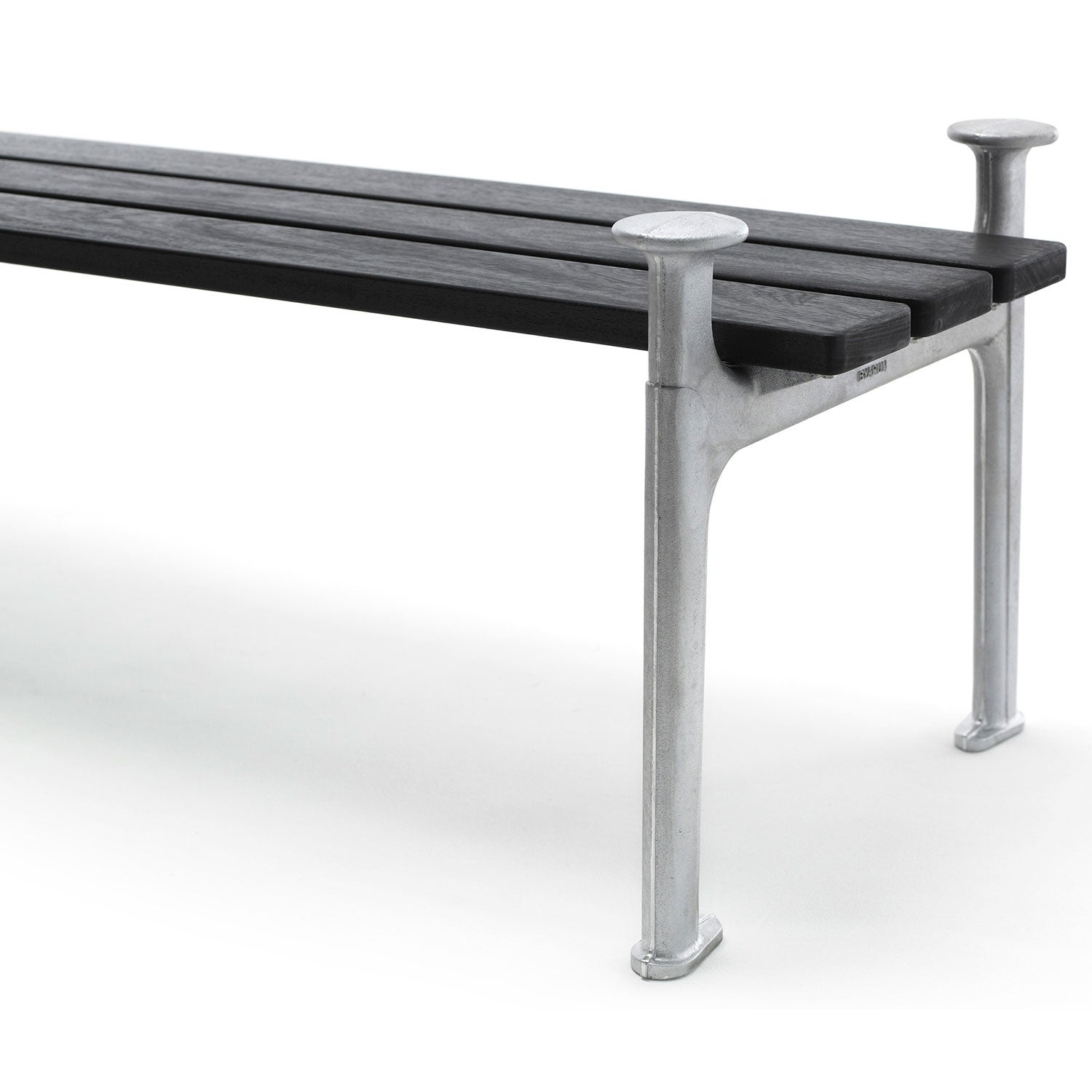 Vilamoura sofa / g:natural / w:black las. mah. Byarum