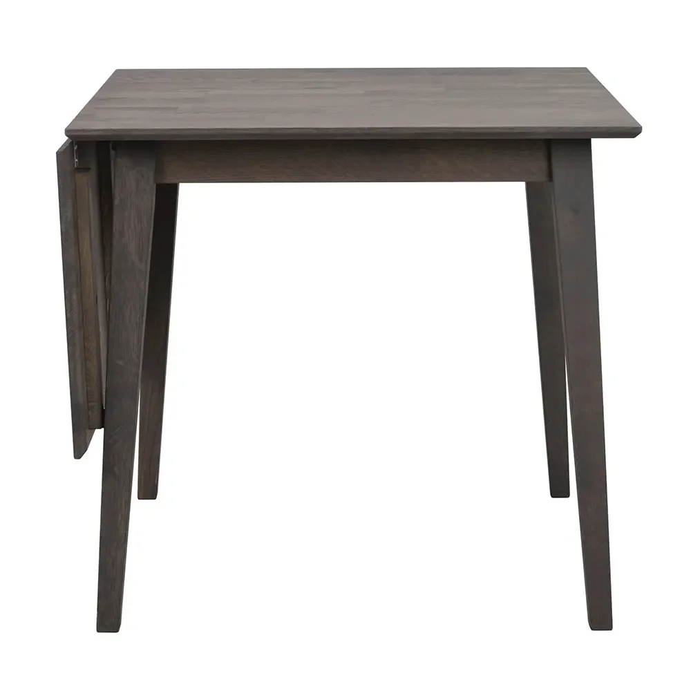 Filippa drop leaf table 80-125x80 cm brown oak